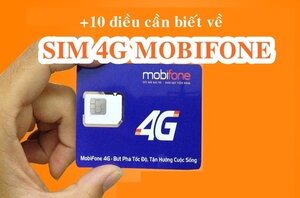+10 điều cần biết về sim 4G Mobifone
