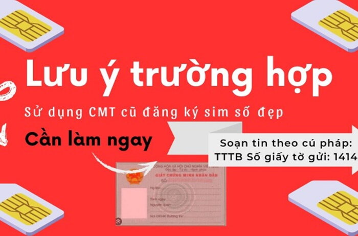 Cách thay đổi thông tin đăng ký SIM từ chứng minh nhân dân sang căn cước công dân trên my viettel