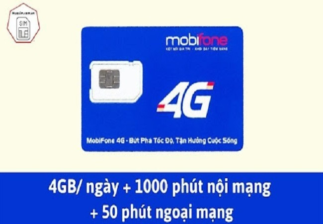 Sim 4G Mobifone