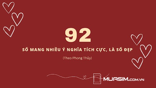 y nghia so 92 theo phong thuy kinh dich