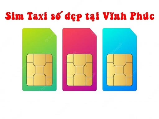 sim taxi so dep Vinh Phu