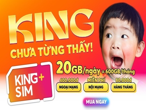 king sim vietnamobile 