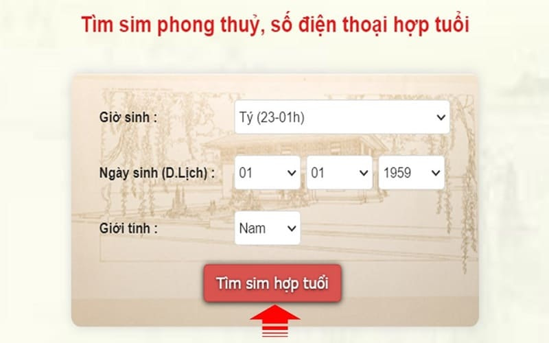 cong cu chon sim hợp tuoi